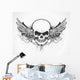 Human Skull Wall Decal