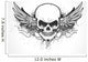 Human Skull Wall Decal
