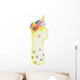 One Year Old Unicorn Wall Decal