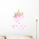 Two Years Old Unicorn Wall Decal