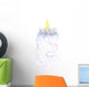 Three Years Old Unicorn Wall Decal