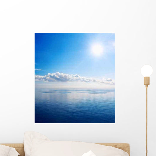 Beautiful Sea and Clouds Wall Decal