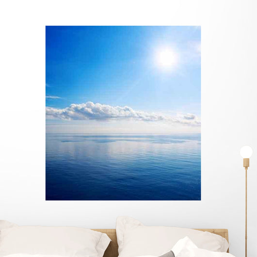 Beautiful Sea and Clouds Wall Decal