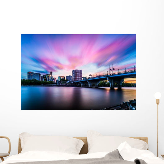 Hartford Cotton Candy Wall Decal
