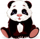 Baby Panda Wall Decal