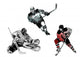 Ice Hockey Trio Wall Decal