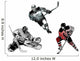 Ice Hockey Trio Wall Decal