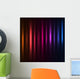 Abstract  colorful light columns vector background. Wall Mural