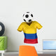 National Soccer Team of Colombia Wall Decal