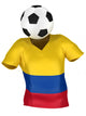 National Soccer Team of Colombia Wall Decal