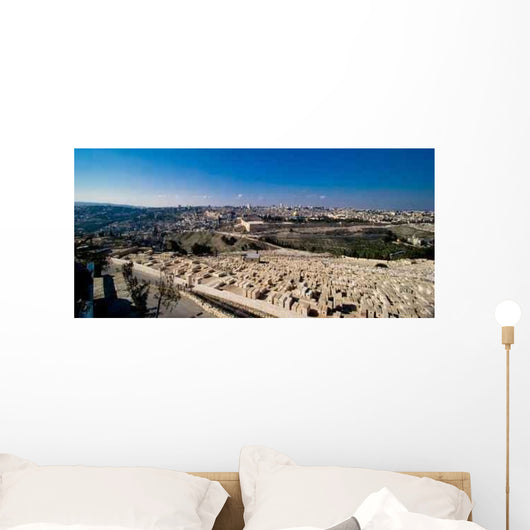 Cityscape Jerusalem Wall Decal