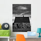 Infrared Image Of Abandoned House Wall Mural