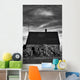Infrared Image Of Abandoned House Wall Mural