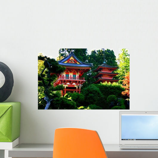 Japanese Tea Garden Wall Decal