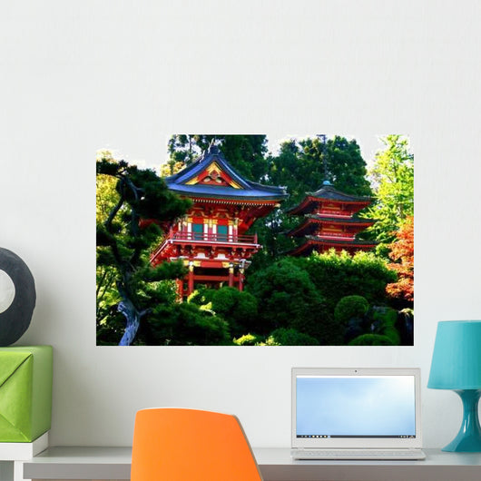 Japanese Tea Garden Wall Decal