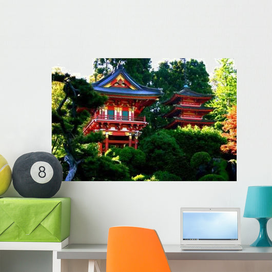 Japanese Tea Garden Wall Decal