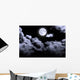 Old Full Moon Wall Decal