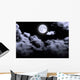 Old Full Moon Wall Decal