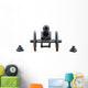 Ancient Military Cannon Ball Wall Decal Sticker Set