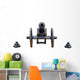 Ancient Military Cannon Ball Wall Decal Sticker Set