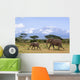 Elephants Before the Kilimanjaro Wall Mural