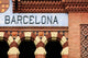 barcelona sign Wall Mural