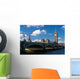 The Big Ben , the Houses of Parliament and Westminster Bridge in Wall Mural