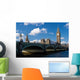 The Big Ben , the Houses of Parliament and Westminster Bridge in Wall Mural