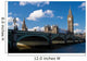 The Big Ben , the Houses of Parliament and Westminster Bridge in Wall Mural