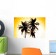 Palms. Tropical forest. Tayrona National Park. Colombia Wall Mural