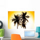 Palms. Tropical forest. Tayrona National Park. Colombia Wall Mural