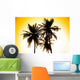 Palms. Tropical forest. Tayrona National Park. Colombia Wall Mural