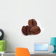 grains de cafe, coffee beans Wall Decal