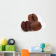 grains de cafe, coffee beans Wall Decal