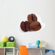 grains de cafe, coffee beans Wall Decal