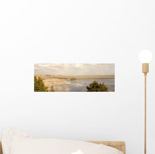 Panoramic Marsh Wall Decal