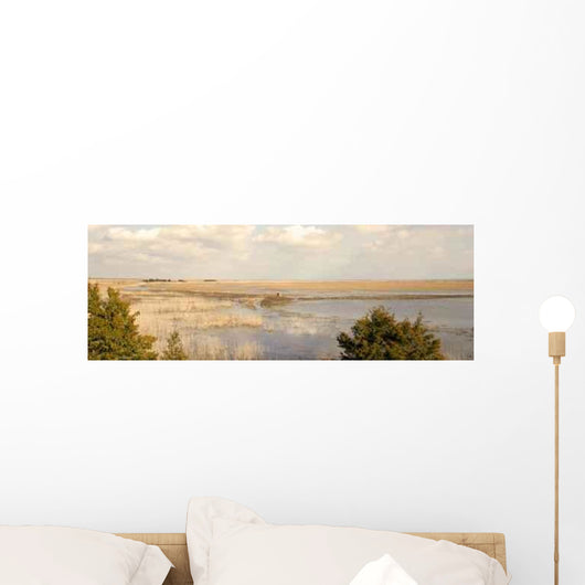 Panoramic Marsh Wall Decal
