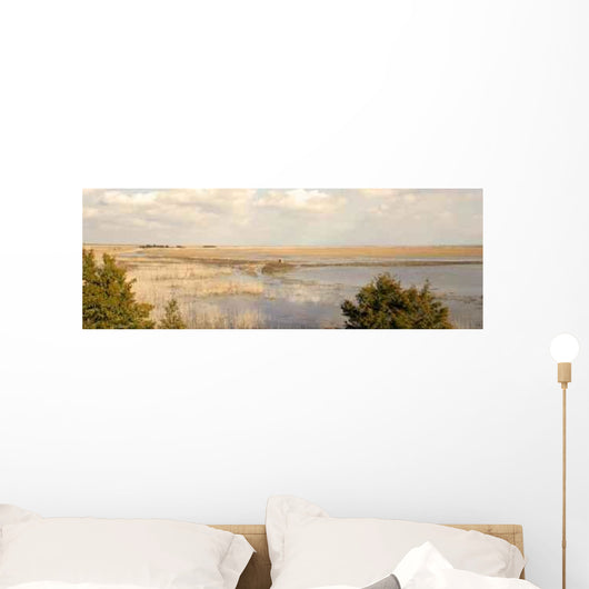 Panoramic Marsh Wall Decal