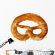 Butterbrezel isoliert auf WeiÃŸ Wall Decal