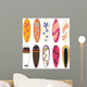 Surfboard Wall Mural