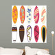 Surfboard Wall Mural