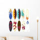 Surfboard Wall Mural