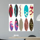 Surfboard Wall Mural