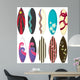 Surfboard Wall Mural