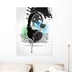 Beautiful Headphone Design Wall Mural
