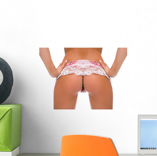 classical pin-up girl Wall Decal