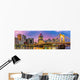 Panorama City Pittsburgh Looking Wall Decal