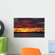 Sunset Over Dymond Lake, Manitoba Near Churchill Wall Mural