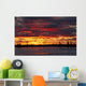 Sunset Over Dymond Lake, Manitoba Near Churchill Wall Mural