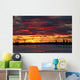 Sunset Over Dymond Lake, Manitoba Near Churchill Wall Mural